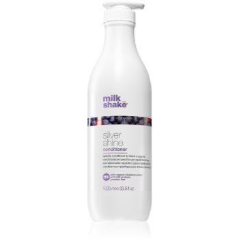 Milk Shake Silver Shine кондиціонер для блонд волосся для нейтралізації жовтизни 1000 мл - зображення 1