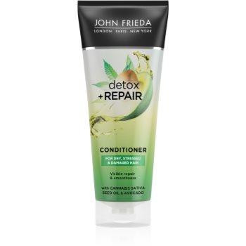 John Frieda Detox & Repair очищуючий детокс кондиціонер для пошкодженого волосся 250 мл - зображення 1