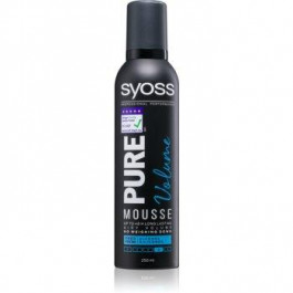 Syoss Pure Volume пінка для волосся для довготривалого об'єму  250 мл