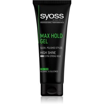 Syoss Max Hold гель для волосся сильної фіксації для чоловіків  250 мл - зображення 1