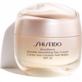 Shiseido Benefiance Wrinkle Smoothing Day Cream  денний крем проти зморшок SPF 25  50 мл