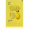 Holika Holika Pure Essence Lemon освіжаюча тканинна маска для обличчя з вітаміном С 20 мл - зображення 1