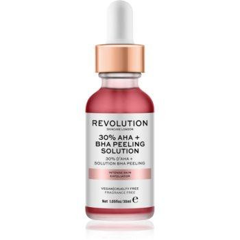 Revolution Skincare 30% AHA + BHA Peeling Solution інтенсивний хімічний пілінг для сяючої шкіри 30 мл - зображення 1