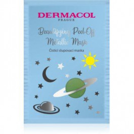   Dermacol Beautifying Peel-Off Metallic Mask маска-пілінг для глибокого очищення шкіри