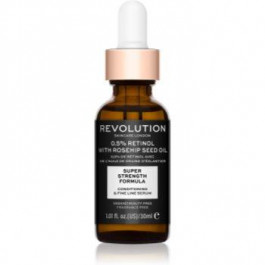   Revolution Skincare 0.5% Retinol Super Serum with Rosehip Seed Oil зволожуюча сироватка проти зморшок 30 мл