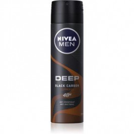 Nivea Men Deep антиперспірант спрей для чоловіків Black Carbon Espresso 150 мл