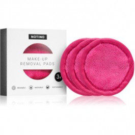 Notino Spa Collection Make-up removal pads косметичні диски для зняття макіяжу відтінок Pink 3 кс