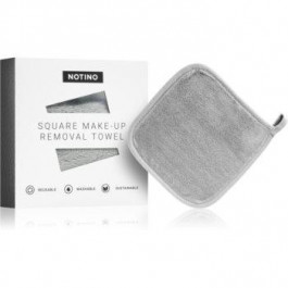 Notino Spa Collection Square Makeup Removing Towel рушник для зняття макіяжу відтінок Grey 1 кс