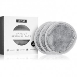 Notino Spa Collection Make-up removal pads косметичні диски для зняття макіяжу відтінок Grey 3 кс