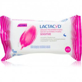 Lactacyd Sensitive серветки для інтимної гігієни 15 кс