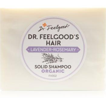Dr. Feelgood Lavender & Rosemary органічний твердий шампунь 100 гр - зображення 1