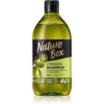 Nature Box Olive Oil поживний шампунь проти ламкості волосся 385 мл - зображення 1