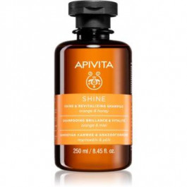   Apivita Holistic Hair Care Orange & Honey відновлюючий шампунь для зміцнення та блиску волосся 250 мл