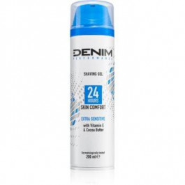 Denim Performance Extra Sensitive гель для гоління для чоловіків 200 мл