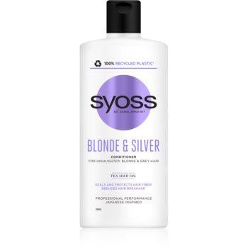 Syoss Blonde & Silver кондиціонер для сивого та блонд волосся 500 мл - зображення 1