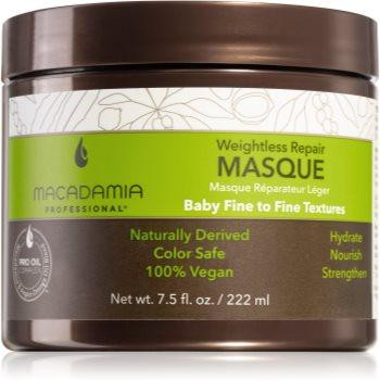 Macadamia Weightless Repair відновлююча маска для всіх типів волосся 222 мл - зображення 1