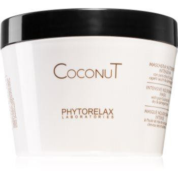 Phytorelax Laboratories Coconut зволожуюча маска для волосся з кокосовою олійкою 250 мл - зображення 1