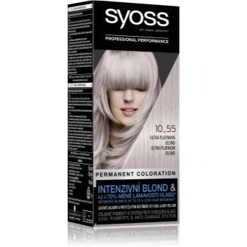 Syoss Cool Blonds перманентна фарба для волосся відтінок 10-55 Ultra platinum blond - зображення 1