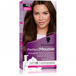   Schwarzkopf Perfect Mousse перманентна фарба для волосся відтінок 465 Chocolate brown