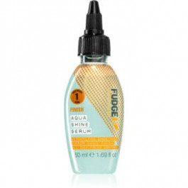 Fudge Finish Aqua Shine Serum вирівнююча сироватка для блиску та шовковистості волосся 50 мл