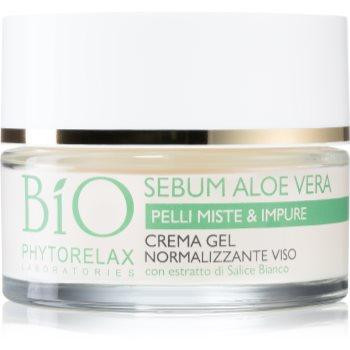 Phytorelax Laboratories Bio Sebum Aloe Vera зволожуючий крем-гель для контролю жирності шкіри 50 мл - зображення 1