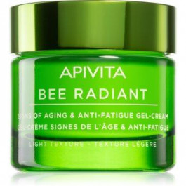 Apivita Bee Radiant легкий гелевий крем проти старіння та втрати пружності шкіри 50 мл