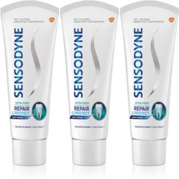 Sensodyne Repair & Protect Extra Fresh зубна паста для захисту зубів та ясен 3 x 75 мл - зображення 1