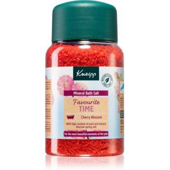Kneipp Favourite Time Cherry Blossom сіль для ванни з мінералами 500 гр - зображення 1