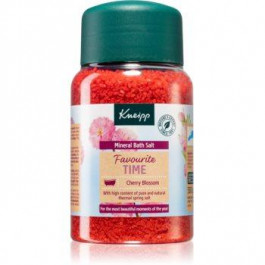 Kneipp Favourite Time Cherry Blossom сіль для ванни з мінералами 500 гр