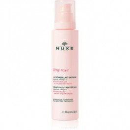 Nuxe Very Rose делікатне молочко для зняття макіяжу для всіх типів шкіри 200 мл