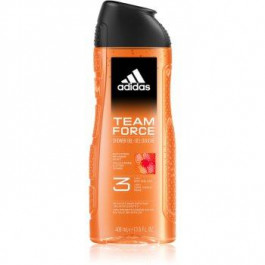 Adidas Team Force гель для душу для обличчя, тіла та волосся 3в1 400 мл