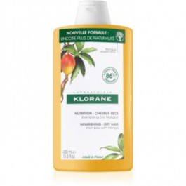 Klorane Mango інтенсивний живильний шампунь для сухого волосся 400 мл