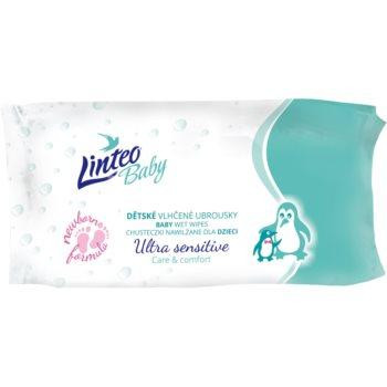 Linteo Baby Ultra Sensitive дитячі вологі серветки 64 кс - зображення 1