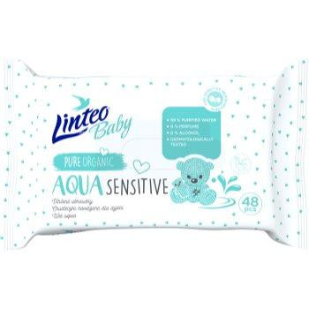 Linteo Baby Aqua Sensitive дитячі вологі серветки 48 кс - зображення 1