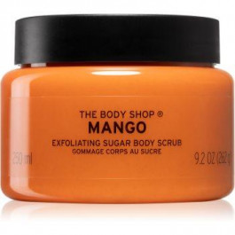 The Body Shop Mango освіжаючий скраб для тіла з олійкою жожоба 250 мл