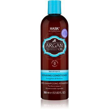 Hask Argan Oil відновлюючий кондиціонер для пошкодженого волосся 355 мл - зображення 1