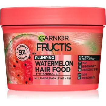 Garnier Fructis Watermelon Hair Food маска для тонкого та ослабленого волосся 390 мл - зображення 1