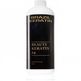 Brazil Keratin Beauty Keratin спеціальний крем-догляд для вирівнювання та відновлення пошкодженого волосся 550 мл