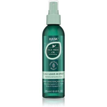 Hask Tea Tree Oil & Rosemary незмивний спрей для сухої шкіри голови зі свербінням 175 мл - зображення 1