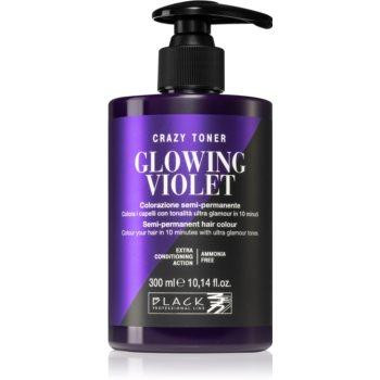 Black Professional Line Crazy Toner кольоровий тонер Glowing Violet 300 мл - зображення 1