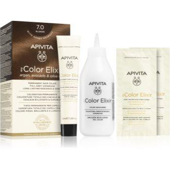 Apivita My Color Elixir фарба для волосся без аміаку відтінок 7.0 Blonde - зображення 1