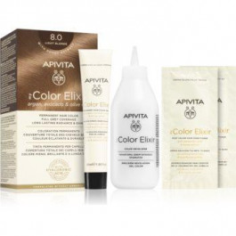   Apivita My Color Elixir фарба для волосся без аміаку відтінок 8.0 Light Blonde