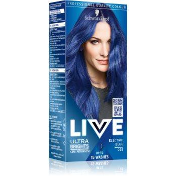Schwarzkopf LIVE Ultra Brights or Pastel перманентна фарба для волосся відтінок 095 Electric Blue - зображення 1