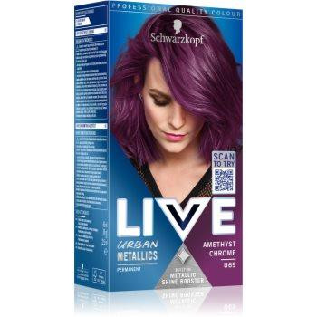 Schwarzkopf LIVE Urban Metallics перманентна фарба для волосся відтінок U69 Amethyst Chrome - зображення 1