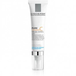 La Roche-Posay Pure Vitamin C10 крем проти зморшок для шкіри навколо очей для чутливої шкіри 15 мл