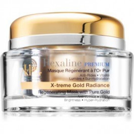 Rexaline Premium Line-Killer X-Treme Gold Radiance маска для глибокого  відновлення з золотом 24 карата 50 мл