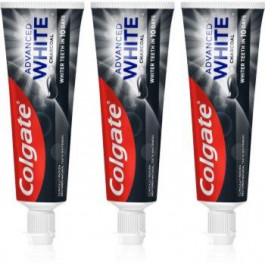 Colgate Advanced White відбілююча зубна паста з вугіллям 3 кс