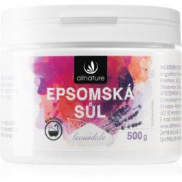Allnature Epsom salt Lavender сіль для ванни 500 гр