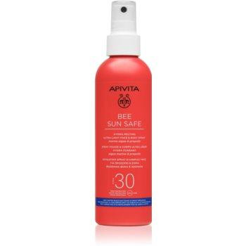 Apivita Bee Sun Safe захисне молочко для засмаги у формі спрею SPF 30 200 мл - зображення 1