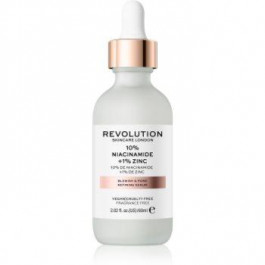   Revolution Skincare 10% Niacinamide + 1% Zinc сироватка для розширених пор 60 мл